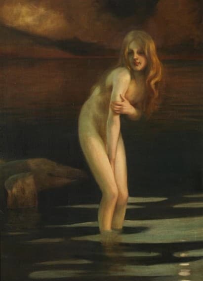 Au Crépuscule — Paul Émile Chabas