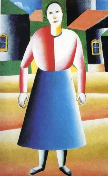 Девушка в деревне — Kazimir Malevich