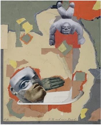 J.B. und sein Engel — Hannah Höch