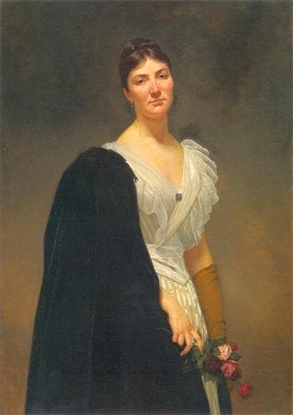Maria Woźniakowska, Artist's Daughter — Henryk Rodakowski