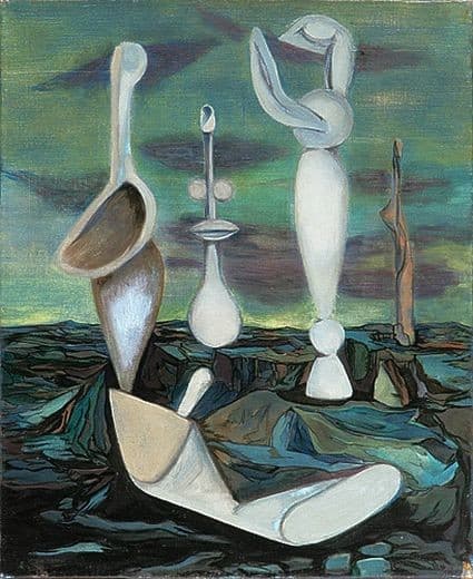 Les tours de lumière — Wolfgang Paalen