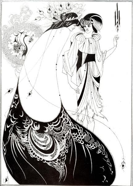 The Peacock Skirt — Aubrey Beardsley