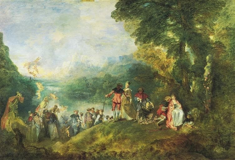 The Embarkation for Cythera — Jean-Antoine Watteau