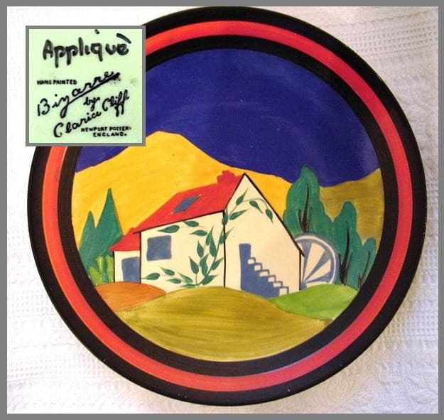Applique Lugano — Clarice Cliff