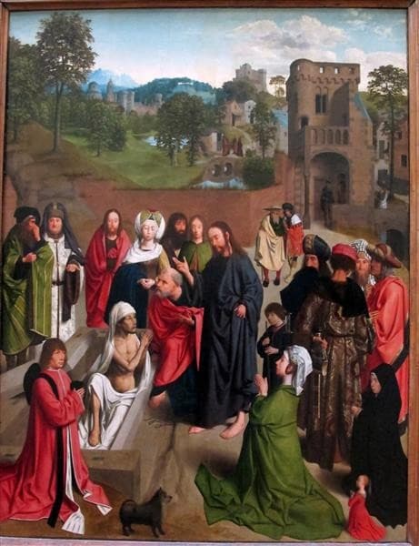 Resurrection of Lazarus — Geertgen tot Sint Jans