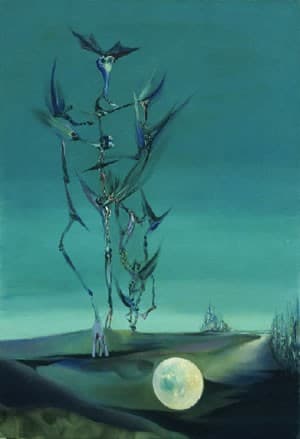 Study for Totem Landscape of My Childhood — Wolfgang Paalen