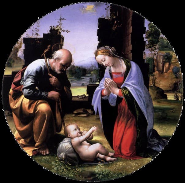 Adoration of the Child — Fra Bartolomeo