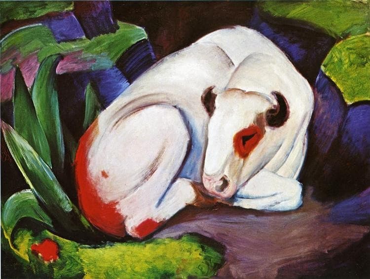 The Steer (The Bull) — Franz Marc