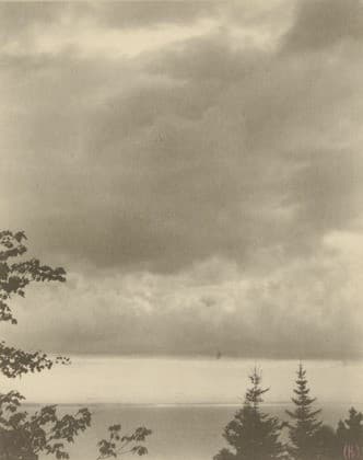 Clouds, Maine — Clarence White
