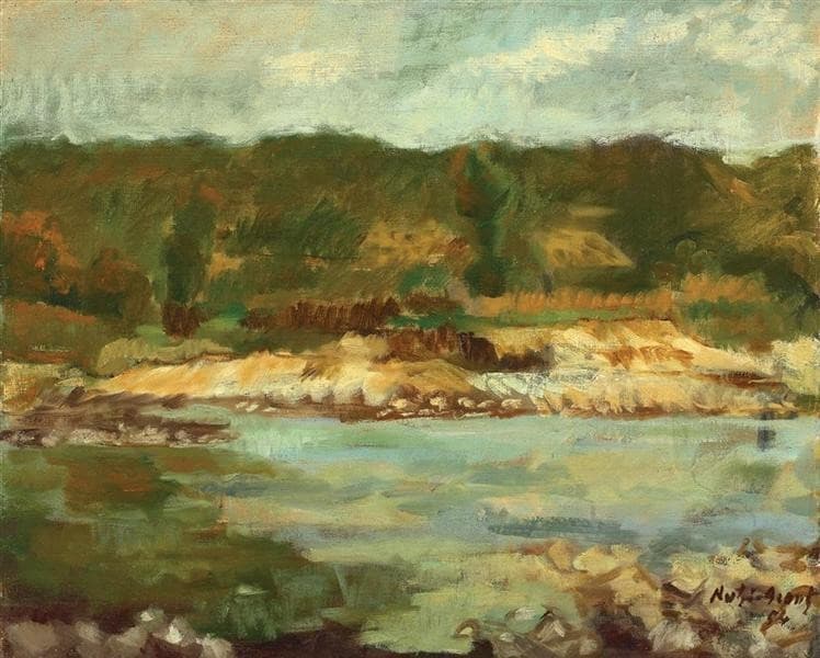 Landscape With River — Nutzi Acontz