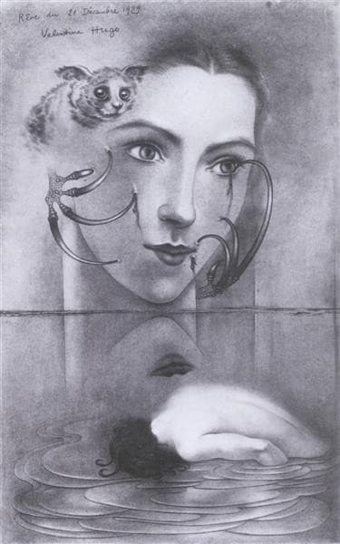 Dream of December 21, 1929 (Self Portrait) 1929 — Valentine Hugo