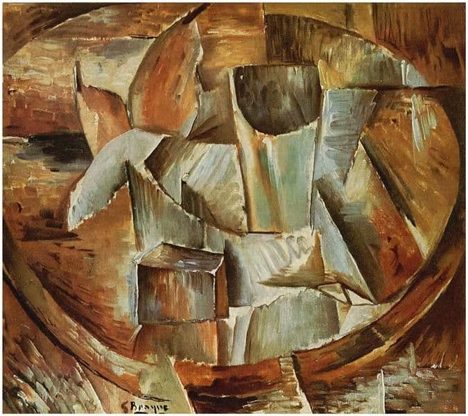 Glass on a Table — Georges Braque