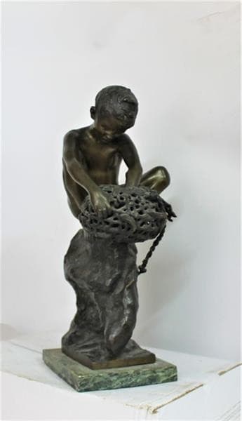 The octopus fisherman — Achille D'Orsi