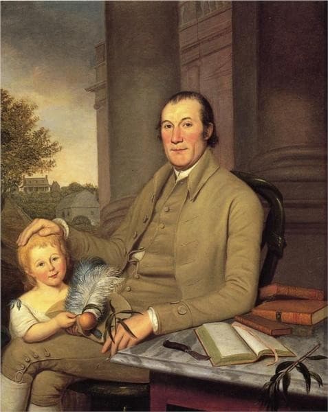William Smith and His Grandson — Charles Willson Peale