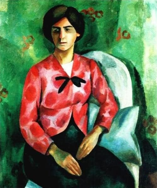Portret Van Elizabeth Sergejevna Potehinoj — Robert Falk