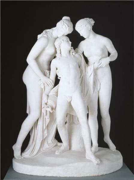 Hylas Surprised by the Naiades — John Gibson