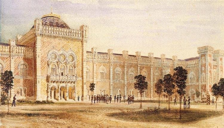 View of Arsenal Museum — Rudolf von Alt