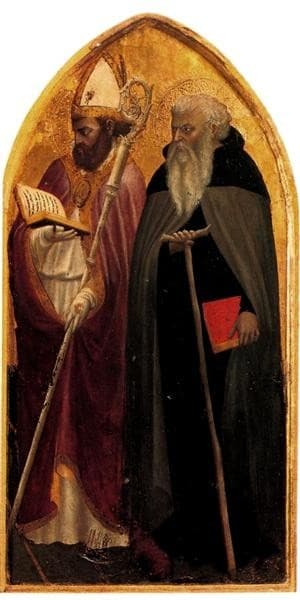 San Giovenale Triptych. Right panel. — Masaccio