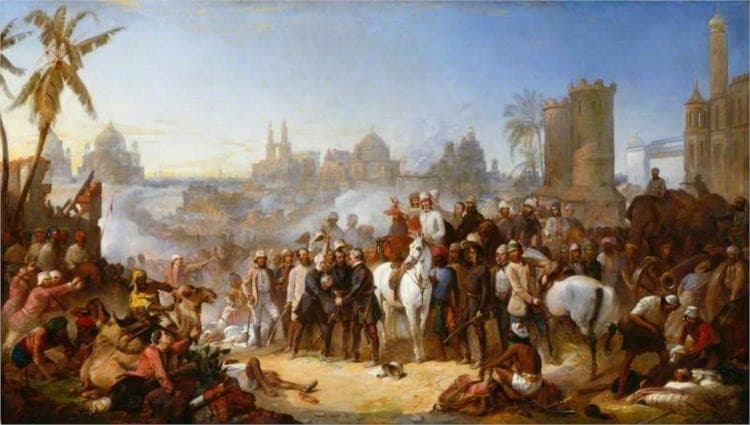 The Relief of Lucknow, 1857 — Thomas Jones Barker