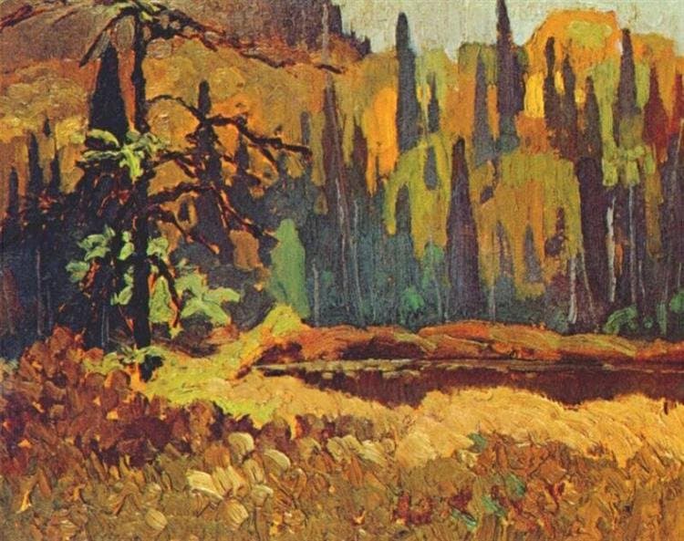Moose Pond — Frank Johnston