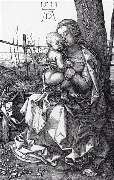 Madonna by the Tree — Albrecht Dürer