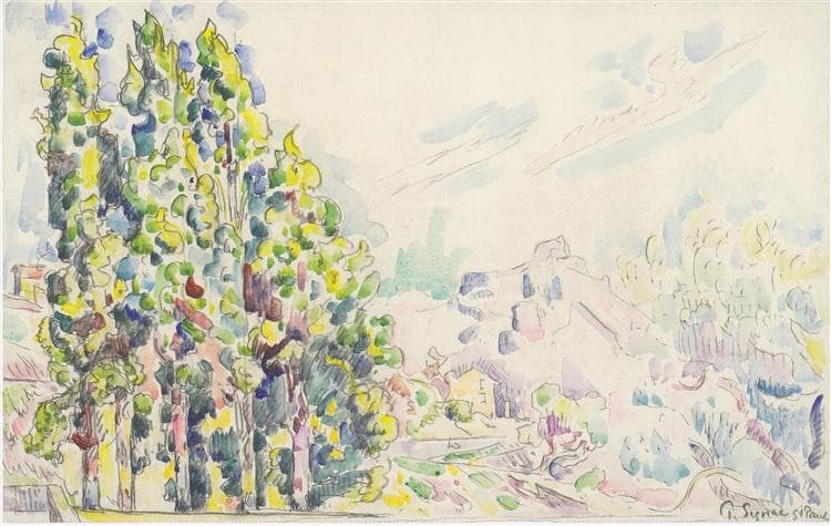 Saint Paul de Vence — Paul Signac