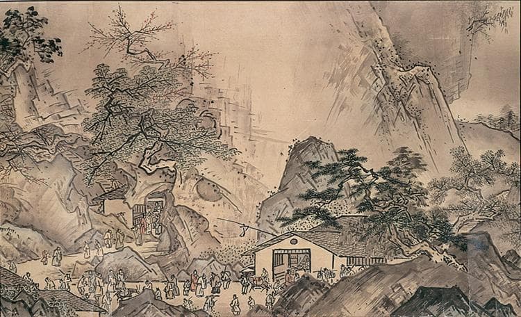 Landscape of Four Seasons (Spring?) — Sesshū Tōyō