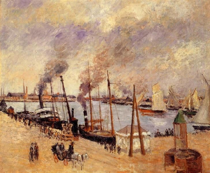 The Port of Le Havre 2 — Camille Pissarro