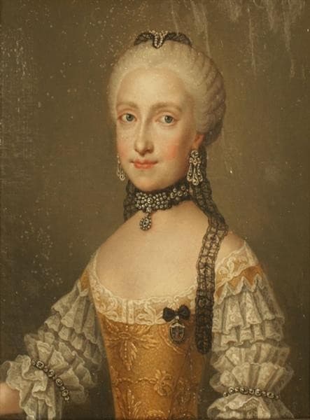 Portrait of Maria Luisa of Spain, Wife of Holy Roman Emperor Leopold II — Jean-Étienne Liotard