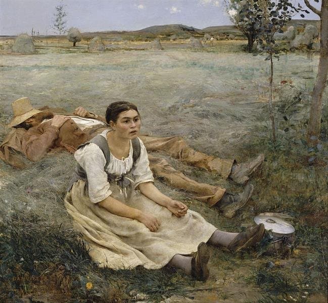 Hay Making — Jules Bastien-Lepage