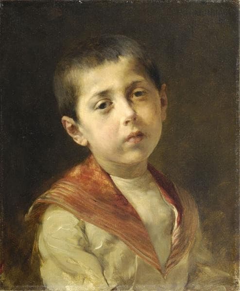 Potrait of Vassilakis Melas — Georgios Iakovidis