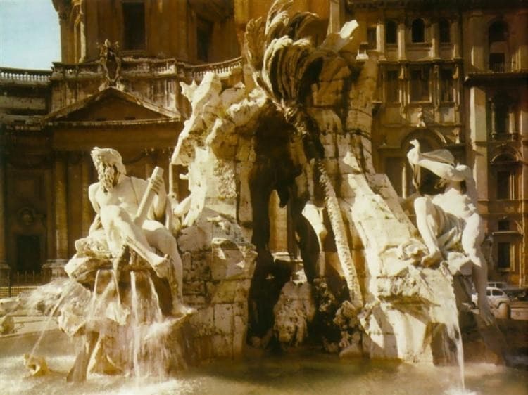 The Four Rivers Fountain — Gian Lorenzo Bernini