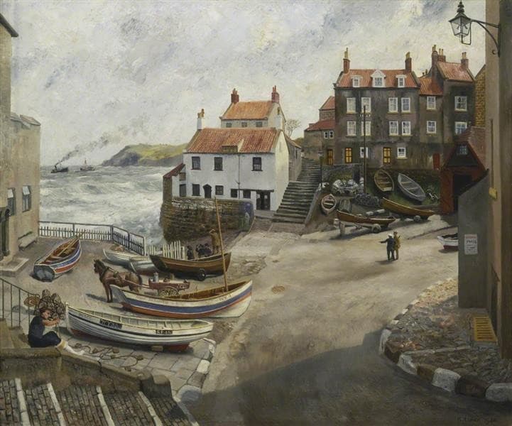Robin Hood's Bay in Wartime — Richard Eurich