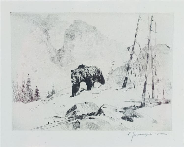 Lord of the Canyon — Carl Rungius