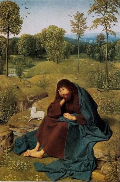 John the Baptist in the Wilderness — Geertgen tot Sint Jans