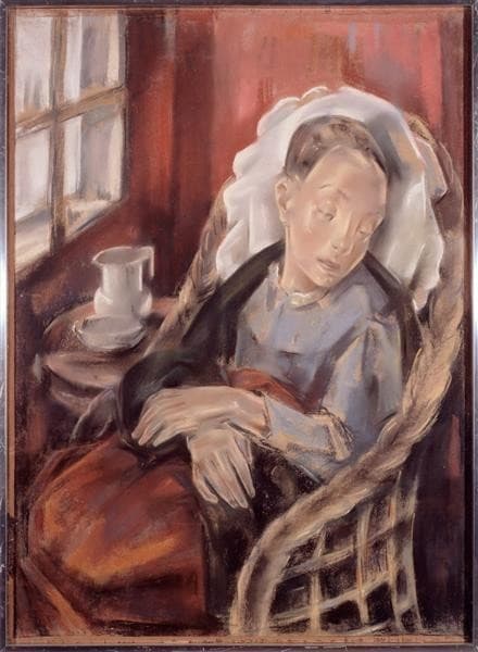 La Convalescente — María Blanchard