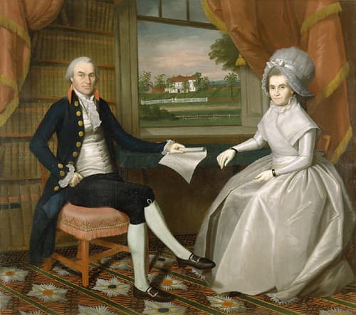 Oliver and Abigail Wolcott Ellsworth — Ralph Earl
