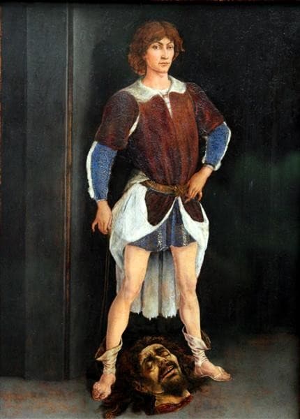 David with Goliath's Head — Antonio del Pollaiolo