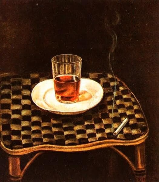 The Glass of Wine — Ángeles Santos Torroella