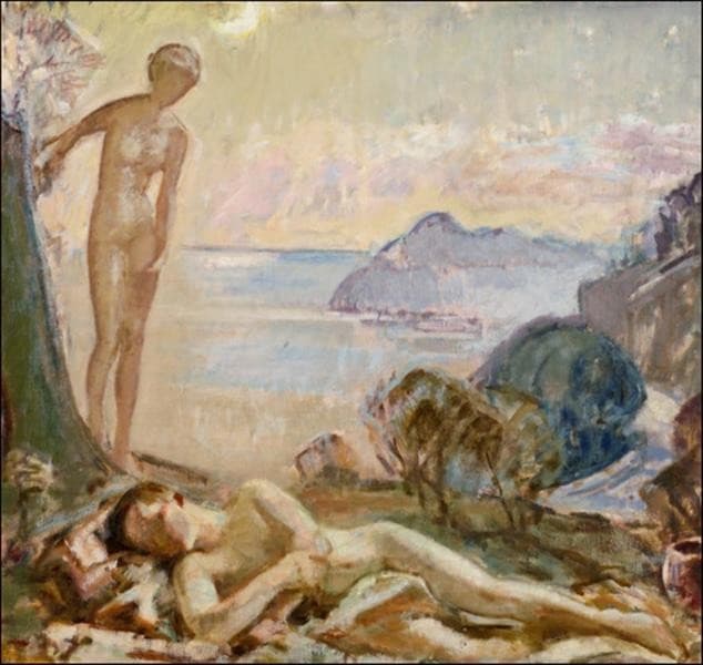 Diana and Endymion — Magnus Enckell