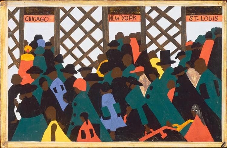 The Migration of the Negro, Panel 1 — Jacob Lawrence