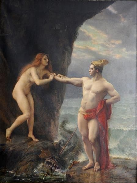 Persée Délivrant Andromède — Gustave-Claude-Etienne Courtois