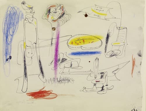 Fireplace in Virginia — Arshile Gorky
