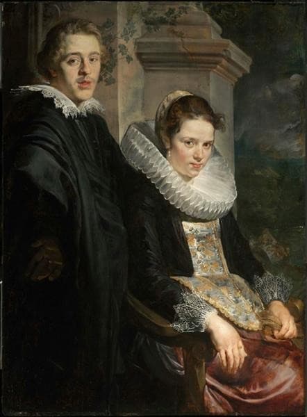 Portrait of a Young Married Couple — Jacob Jordaens