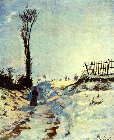 Hollow in the Snow — Armand Guillaumin