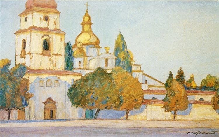 St. Michael's Cathedral in Kyiv — Vasyl Hryhorovych Krychevsky