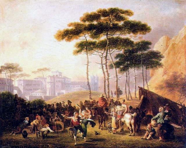 Napolitan Celebration — Nicolas-Antoine Taunay