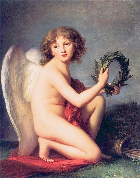 Portrait of Prince Henry Lubomirski as the Genius of Fame — Élisabeth Vigée Le Brun