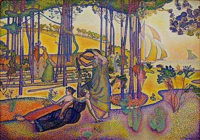 The Evening Air — Henri-Edmond Cross