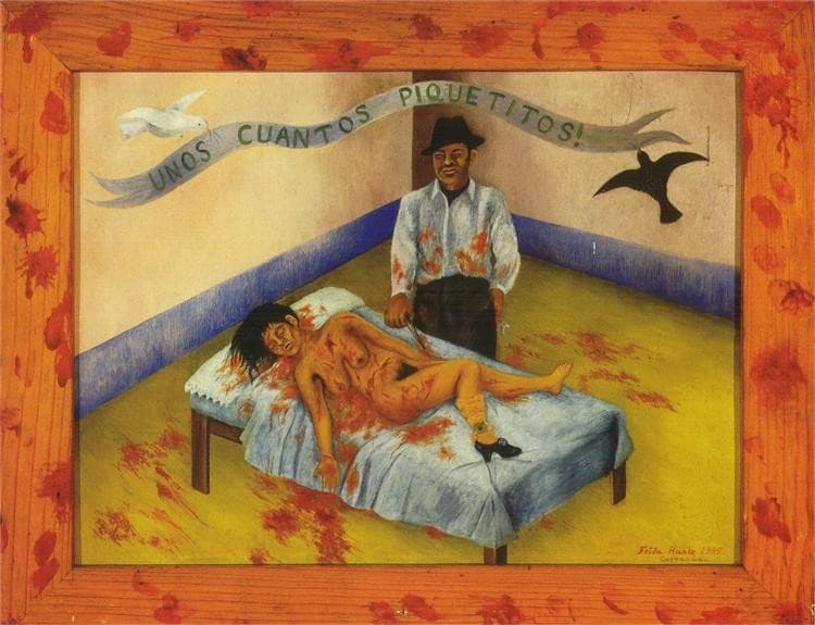 A Few Small Nips (Passionately in Love) — Frida Kahlo